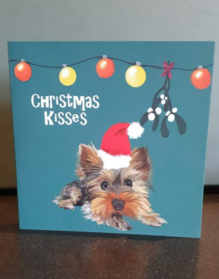 Xmas Greeting cards by Raspberryspudwhistle – Christmas Kisses
