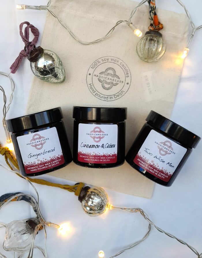 Christmas mini pack scented candles