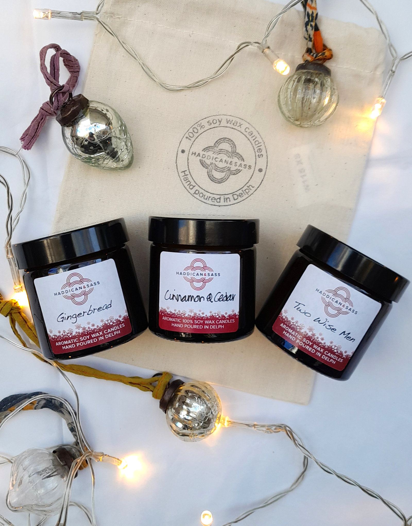 Christmas mini pack scented candles